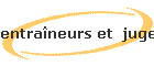 entraneurs et  juges